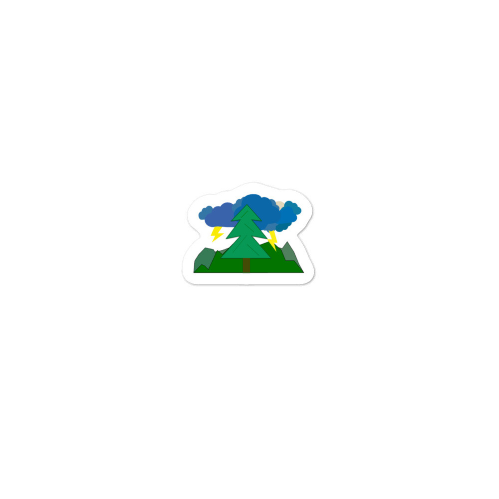Small Storm Sticker