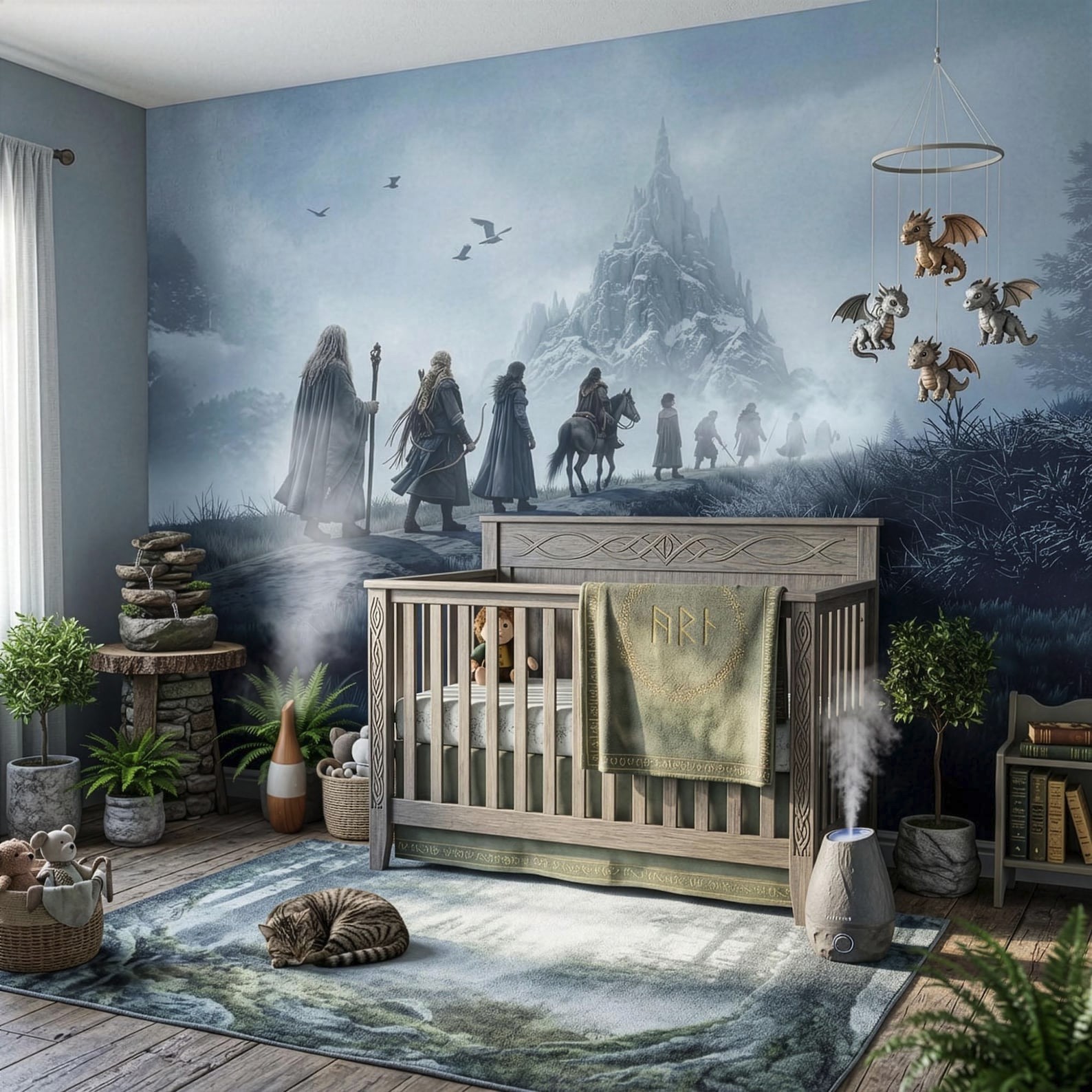 Epic Heroes Wallpaper, Wall Mural or Tapestry for nursey, kids room