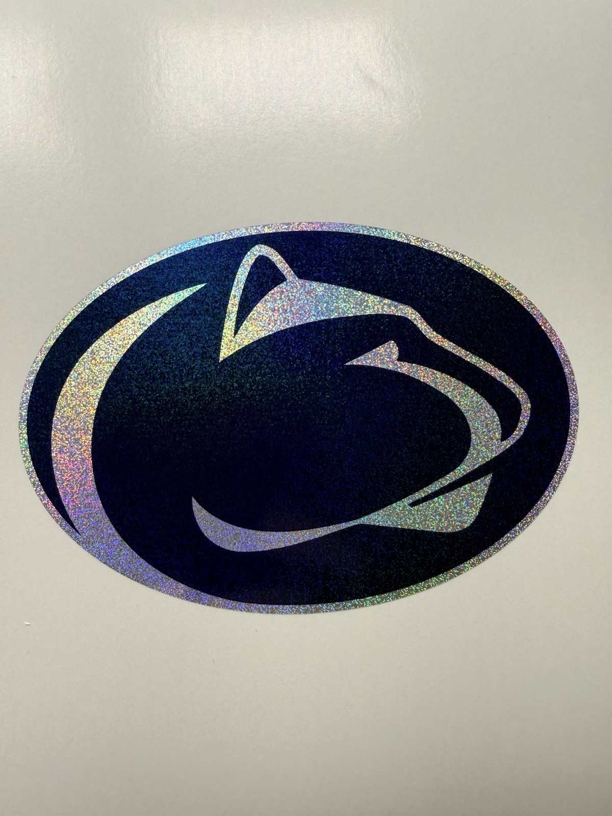 Penn State Nittany Lions Holographic Tiny Sparkle Vinyl Decal