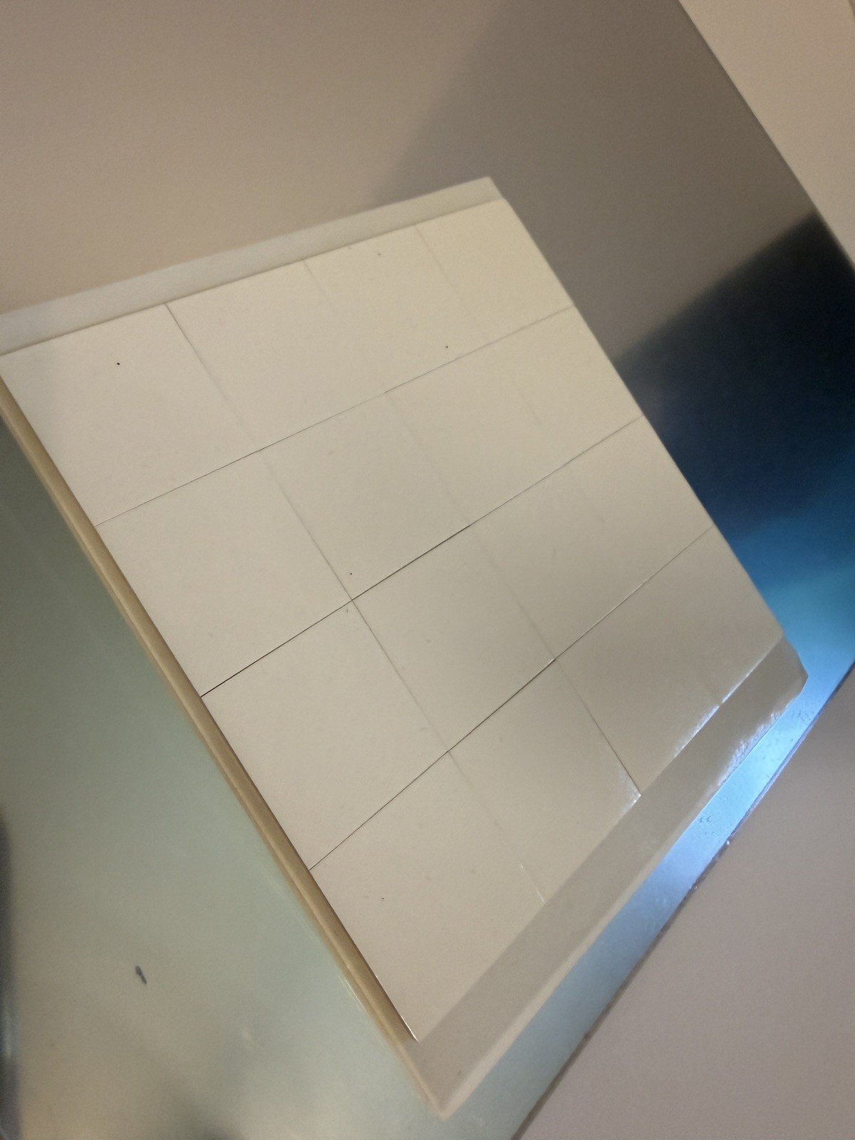 Acrylic Mirror Tiles 12×12 – Shatterproof Peel & Stick – Choose 4 Pack