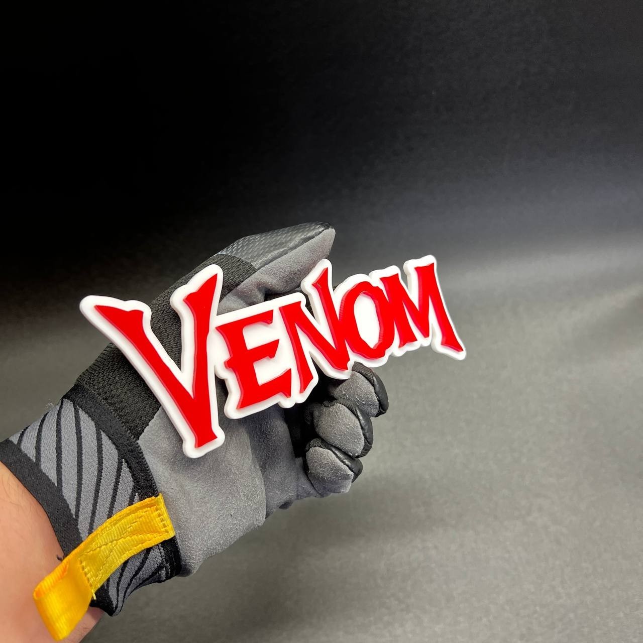 1PC Custom Venomous Text Car Badge Emblem Fender tailgate Aggressive Decal