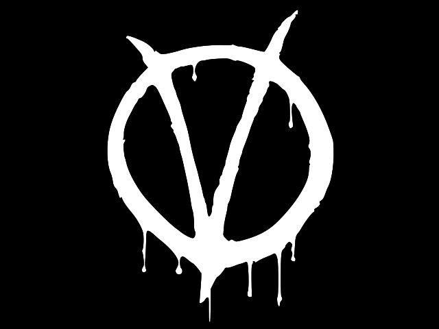 V FOR VENDETTA LOGO Vinyl Decal Car Wall Truck Sticker CHOOSE SIZE COLOR