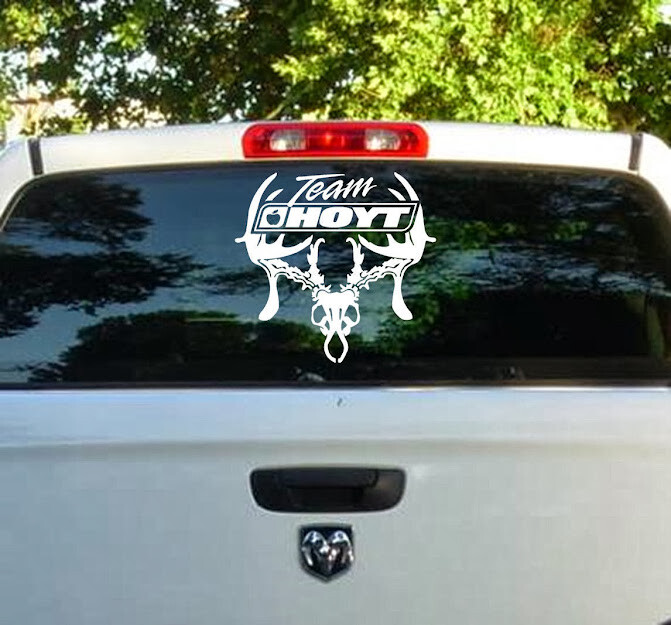 Team Hoyt Archery Bowhunting Vinyl Die-Cut Decal Stickers | Outdoor Sports