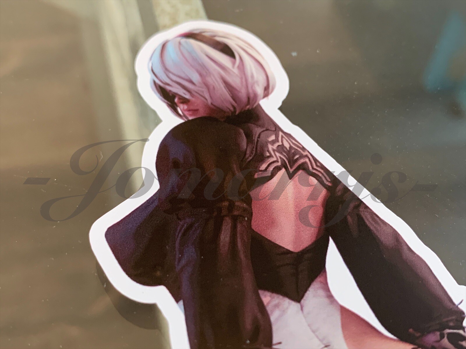 NieR Automata Anime 2B YoRHa Custom Sticker Decal Vinyl laptop bikini sun fun 34