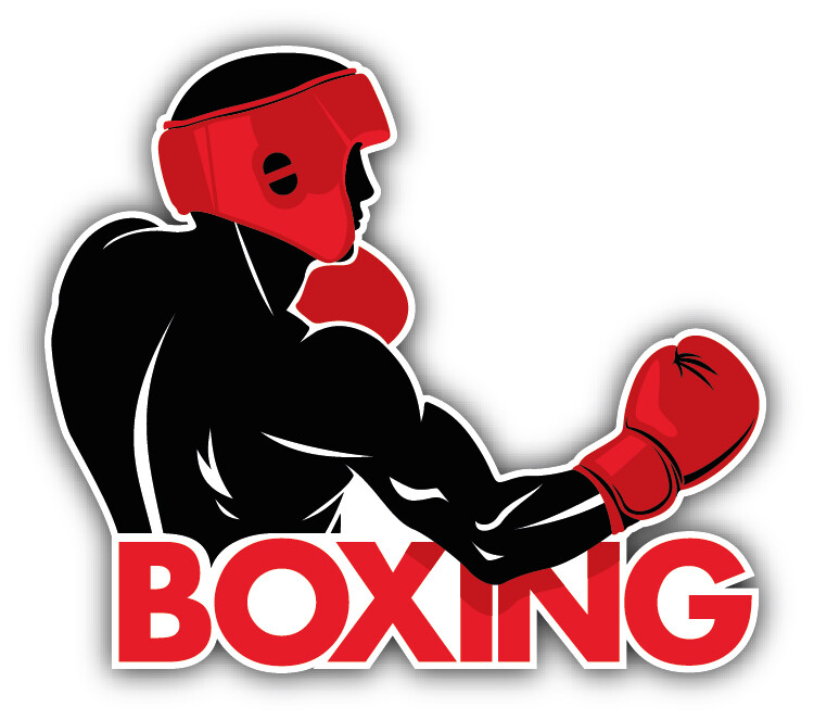 Boxing Label Car Bumper Sticker Decal