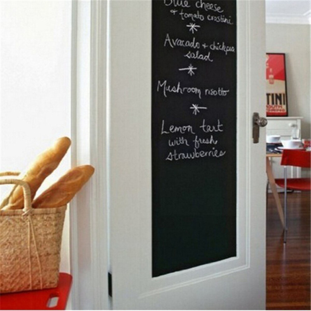 4PCS Blackboard Decal Simple Lightweight Blackboard Sticker Chalkboard for Home