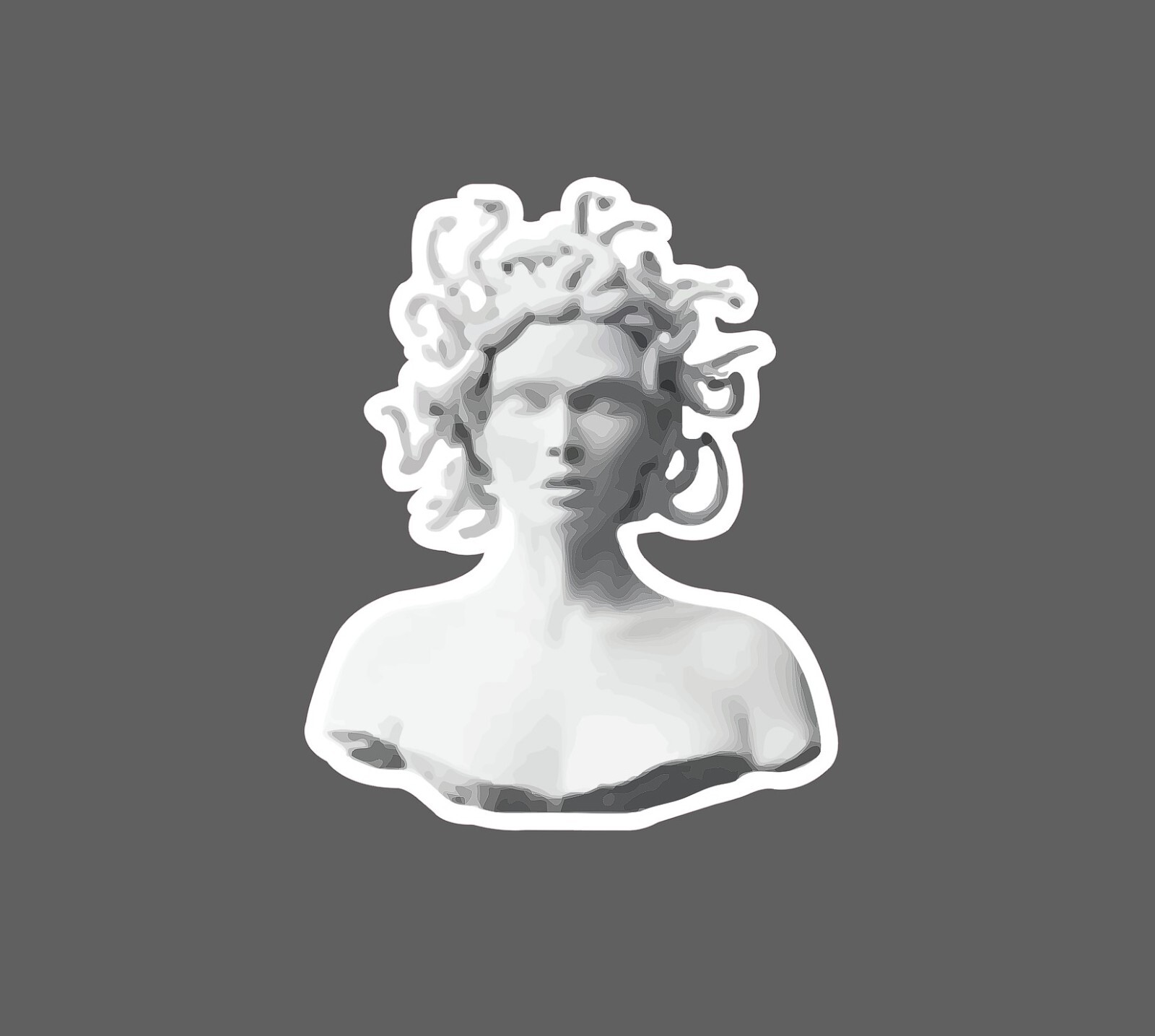 Medusa Sticker Marble Stone Waterproof NEW – Buy Any 4 For $1.75 EACH Storewide!