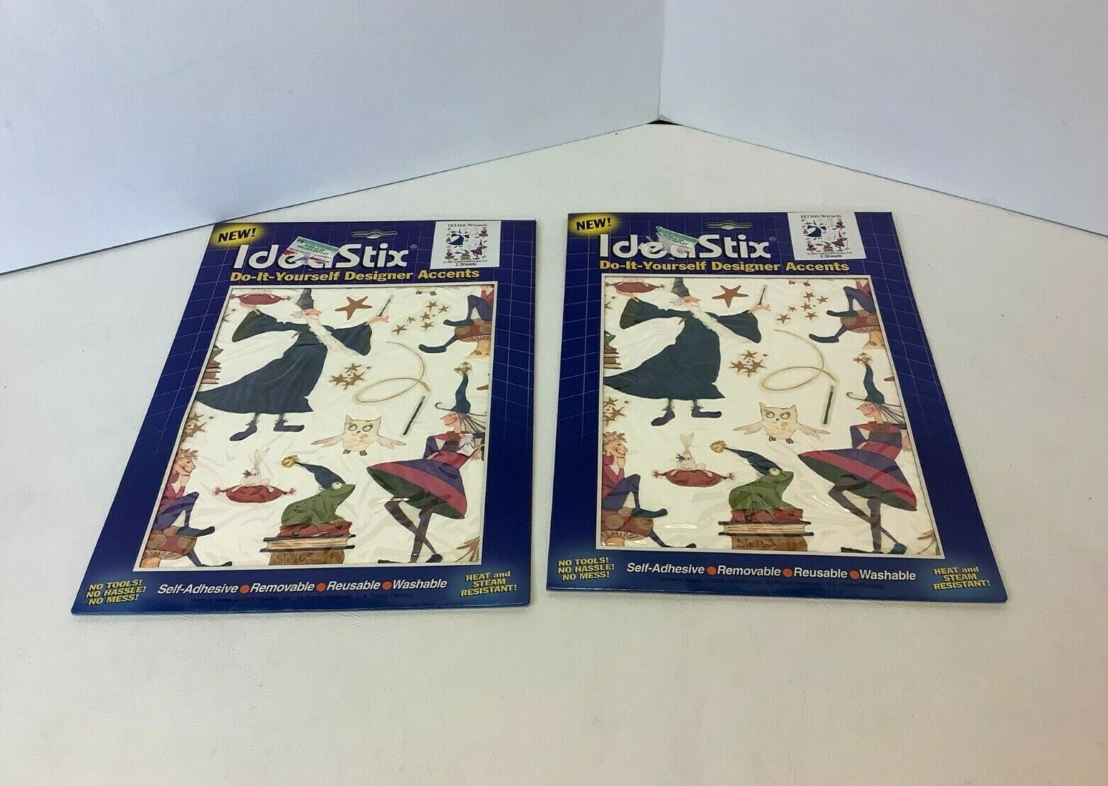 New Lot of 2 IdeaStix Do It Yourself Designer Accents Wizard 2003
