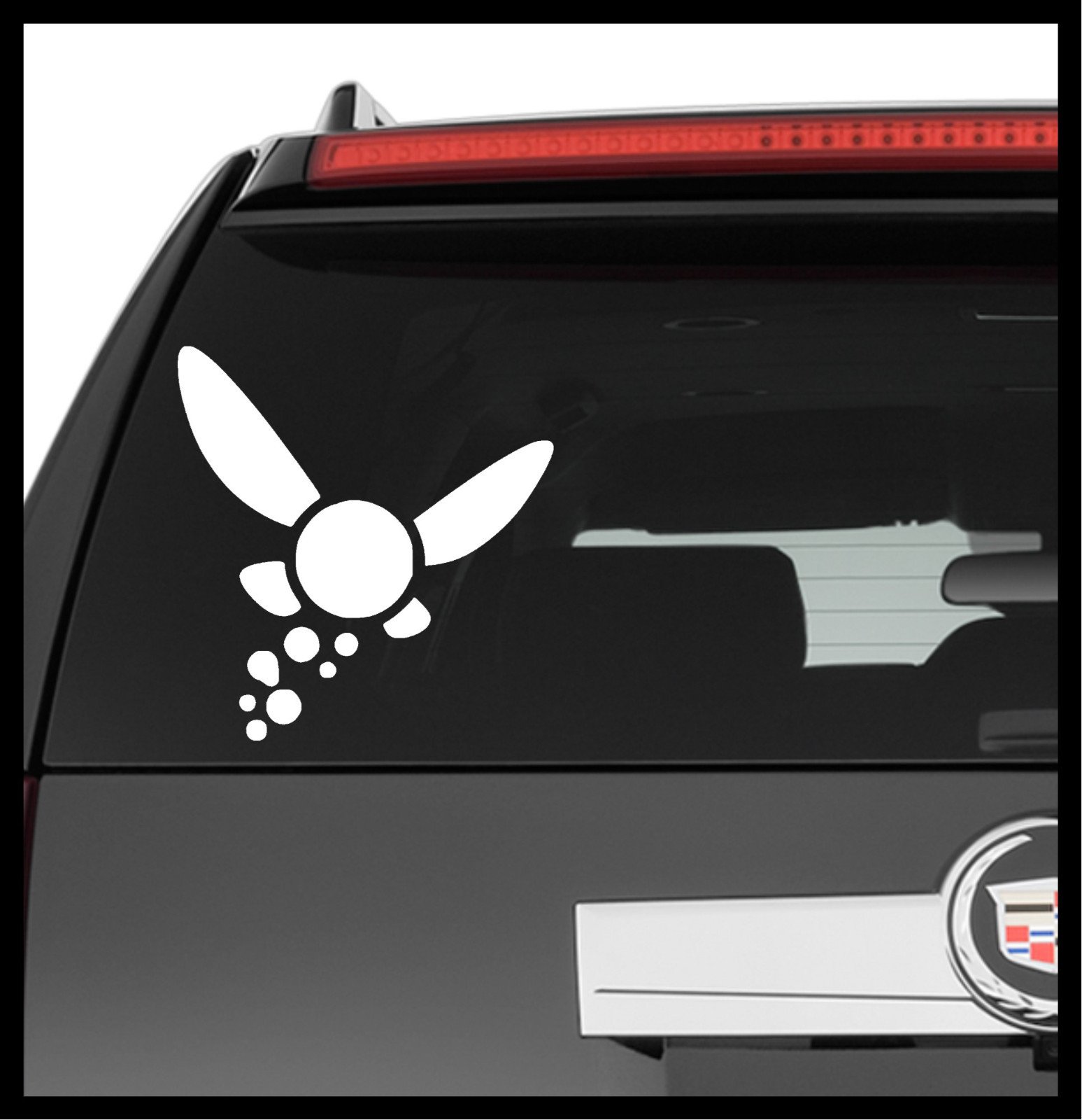 Vinyl Decal Truck Car Sticker Laptop – Video Games Legend Of Zelda Link Navi