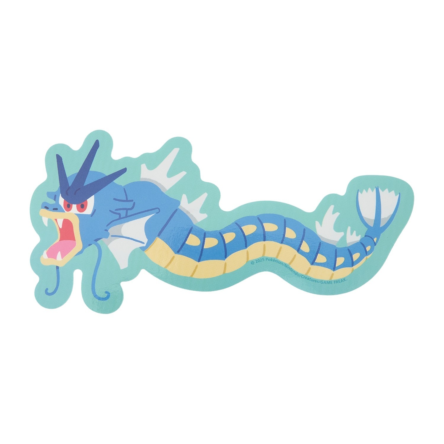 Pokemon Center Long Sticker Nyoro Nyoro Friends Gyarados 7in Kanto 130