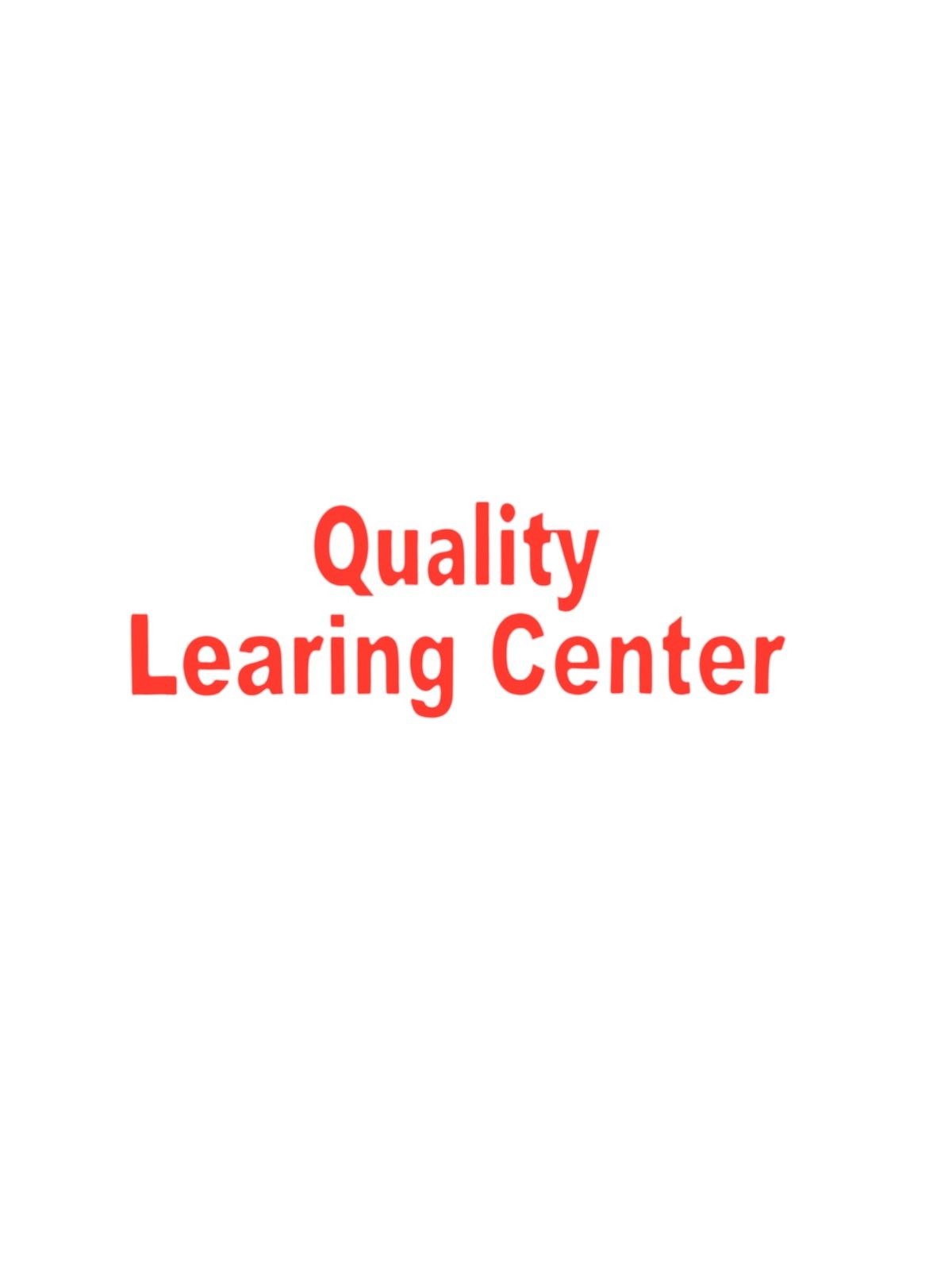 Quality Learning Center Decal for car Windows Laptops Any Smooth Surface