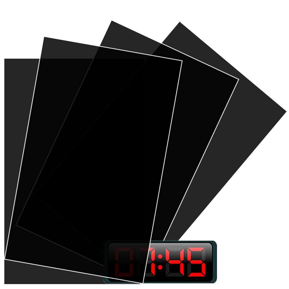 11.8X8.2 Inches Light Dimming Stickers Adhesive Film Light Blocking Cover Filter