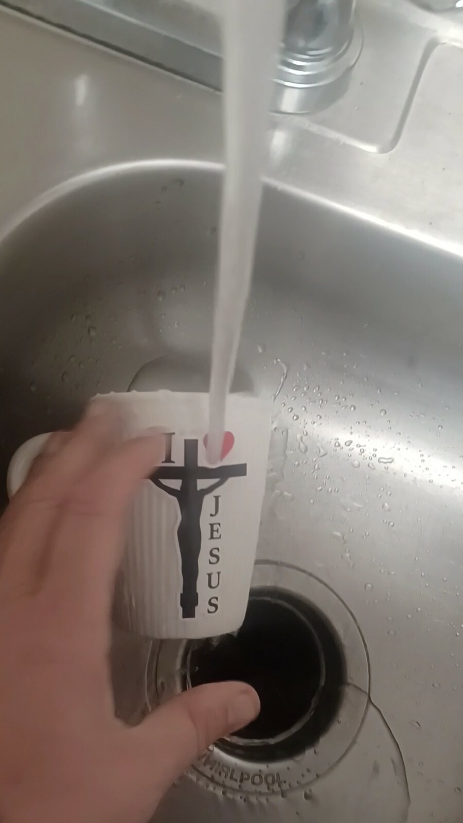 CUSTOM – I Love Jesus Sticker – Cellphone, Computer, Water Bottle Etc.