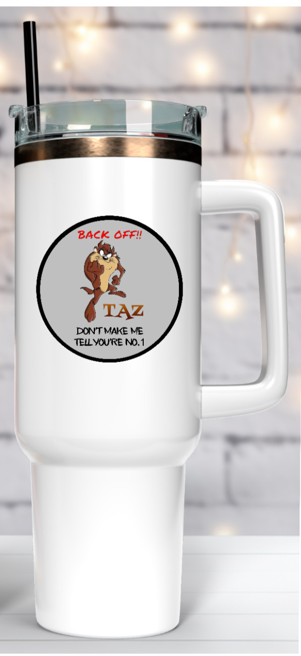 Taz – (You're NO. 1) – 4" Handmade Vinyl Decal Vehicle Laptop Cooler Decor 2026