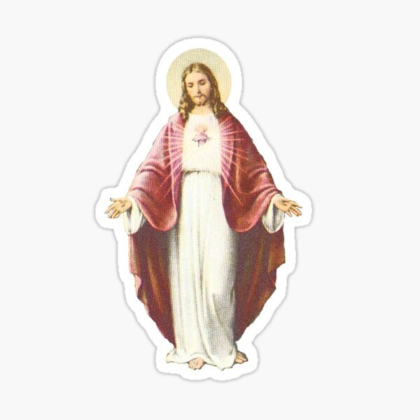 jesus Sticker waterproof car, truck, van bumper and windows