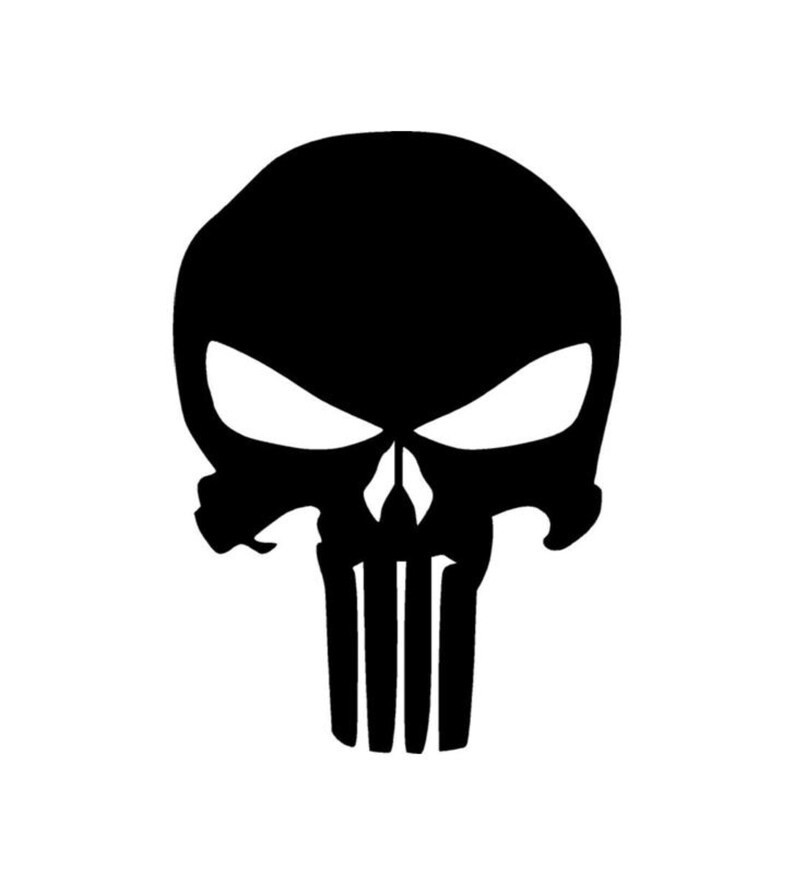 The Punisher Vinyl Die Cut Car Decal Sticker