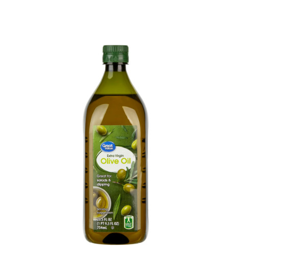 Great Value: 100% Extra Virgin Olive Oil, 25.5 fl oz FREE & FAST SHIPPING
