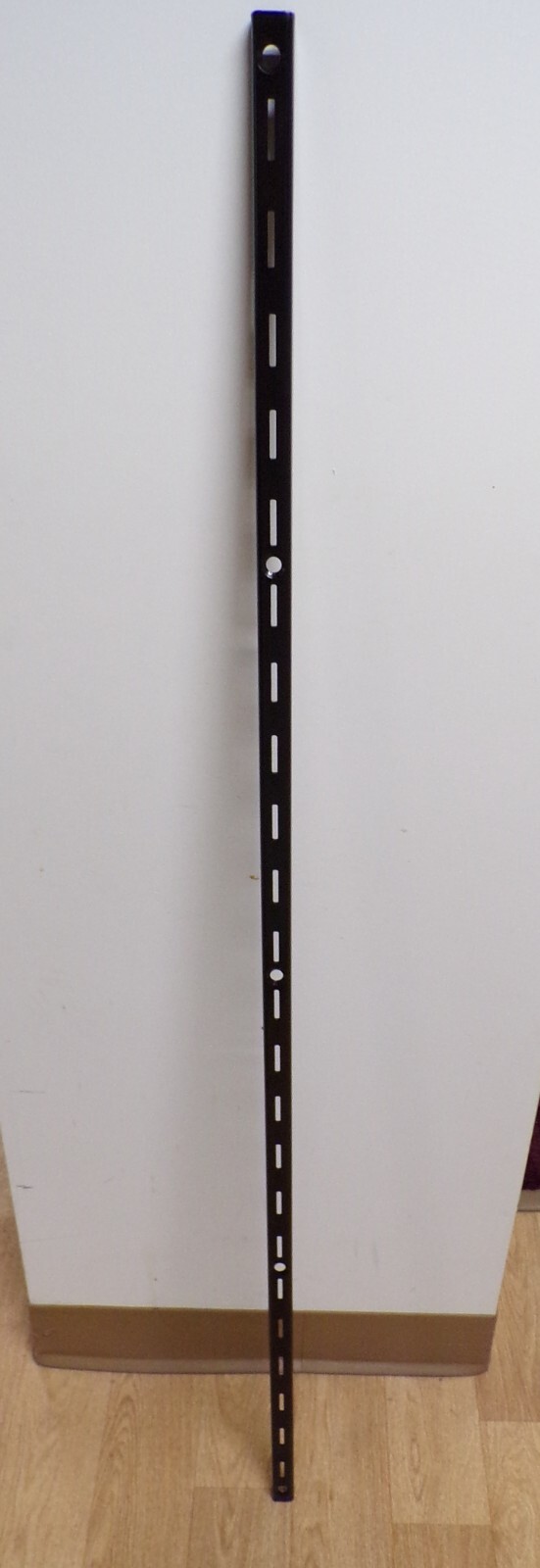 Surface mount slotted standards 1" SLOTS ON 2" center Black Box of 10