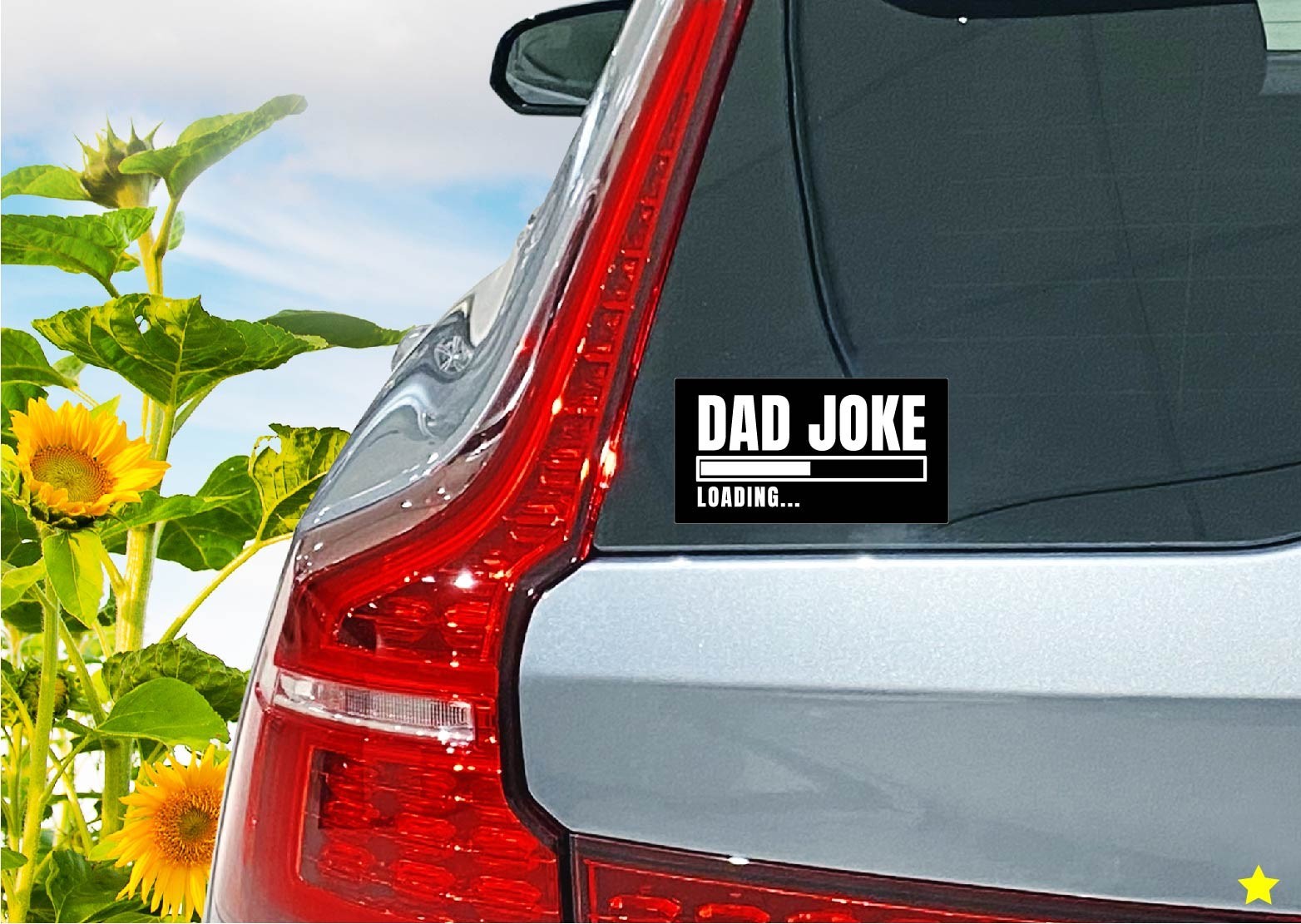 Dad Joke Loading Decal Sticker Funny Father Humor Day Gift Cringe Kid Love Life