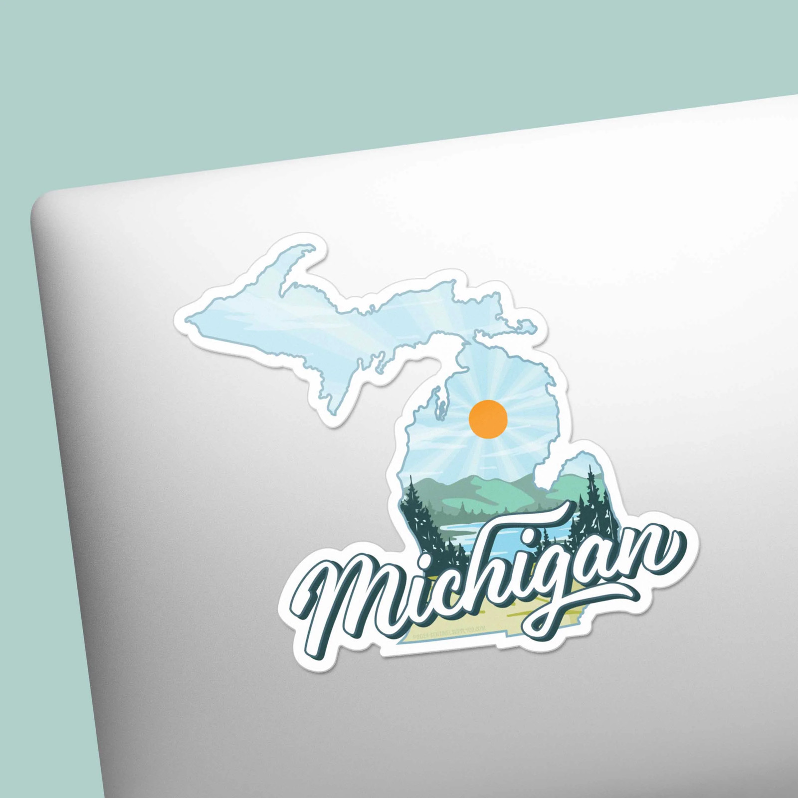 Michigan Lakes Sticker