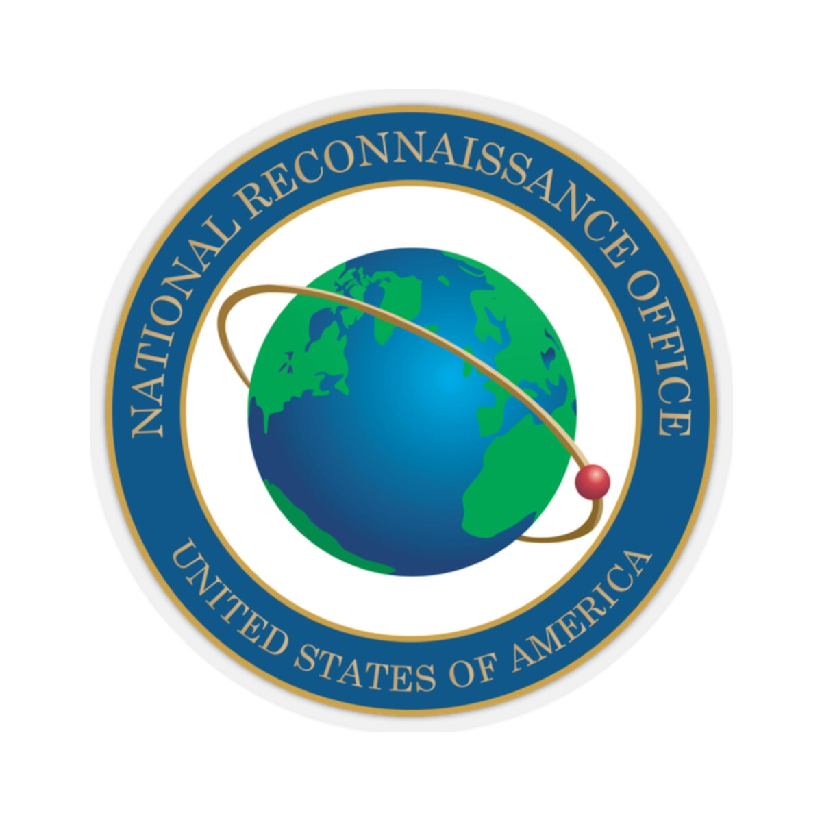 Kiss-Cut Stickers – National Reconnaissance Office (NRO) wo Txt X 300