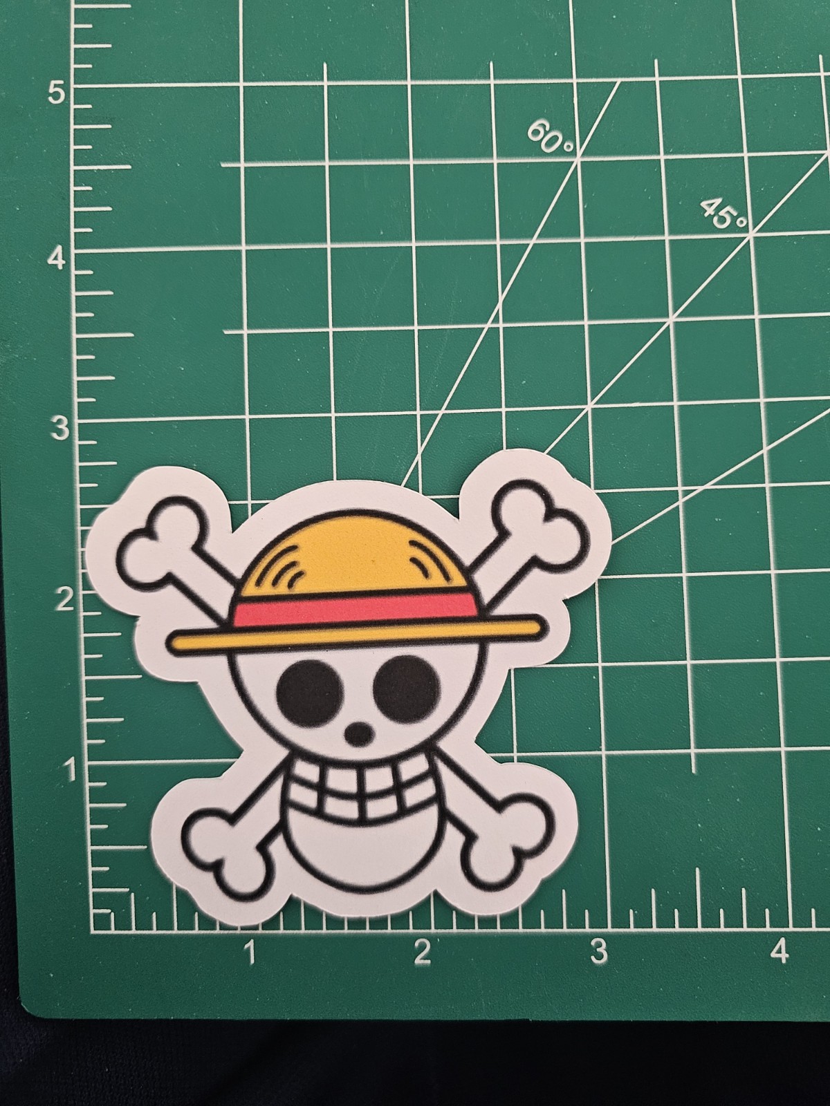 Matte Anime One Piece Stickers