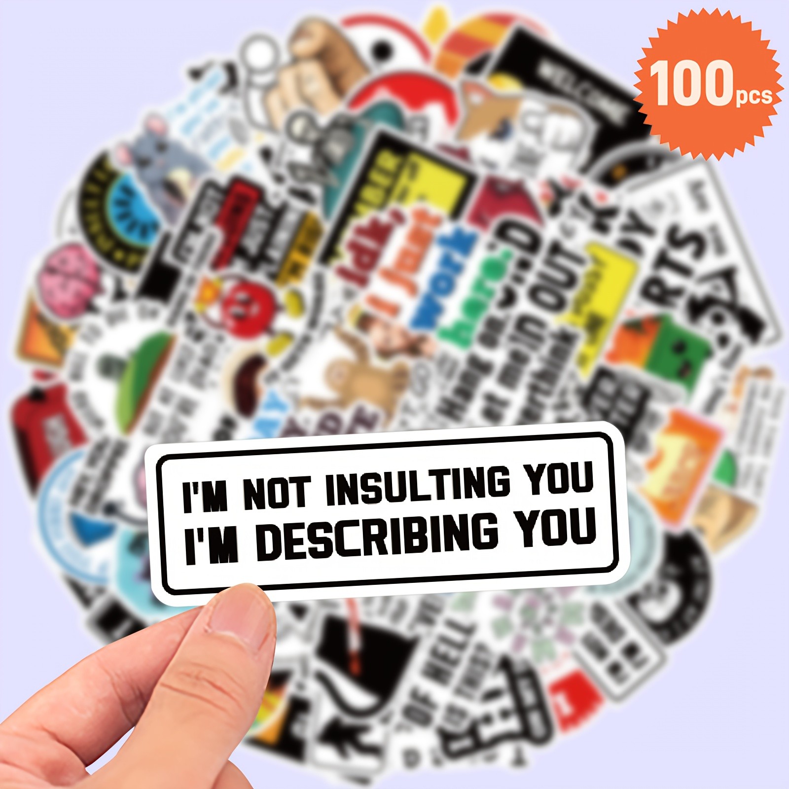 Precision-Made Robust Stable High-Performance Funny Graffiti Decorative Stickers