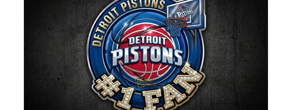 Detroit Pistons Basketball Sticker Decal Laptop Wall Mirror Cup Tumblr Locker