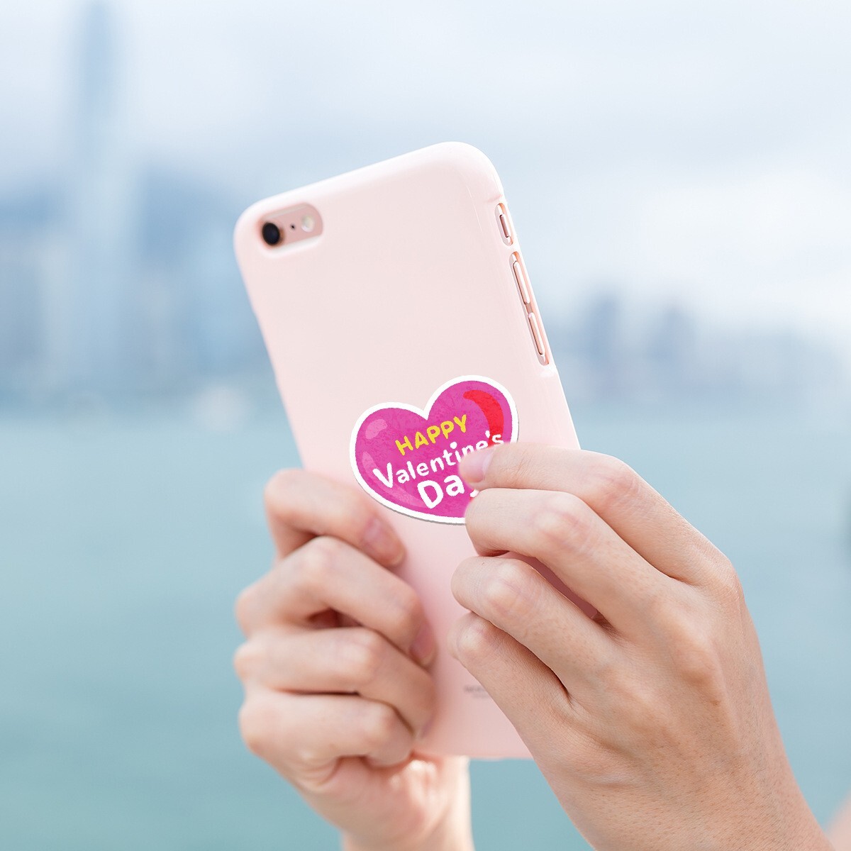 50Pcs Stickers Valentine's Day Heart Love Laptop Phone Luggage Car Fridge Vinyl