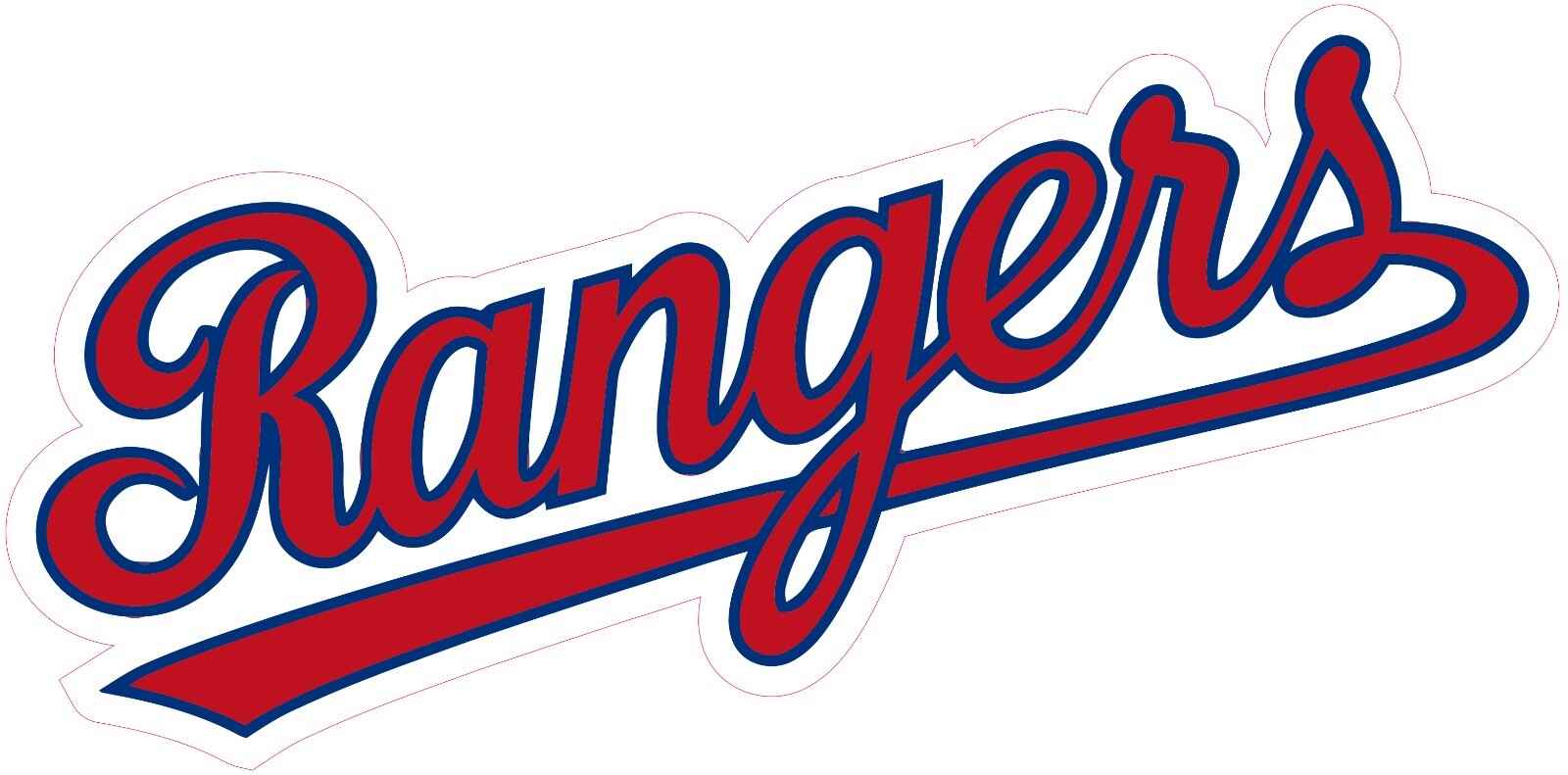 Texas Rangers Baseball Vinyl Decal Sticker Car Truck Bumper Tumbler Mug