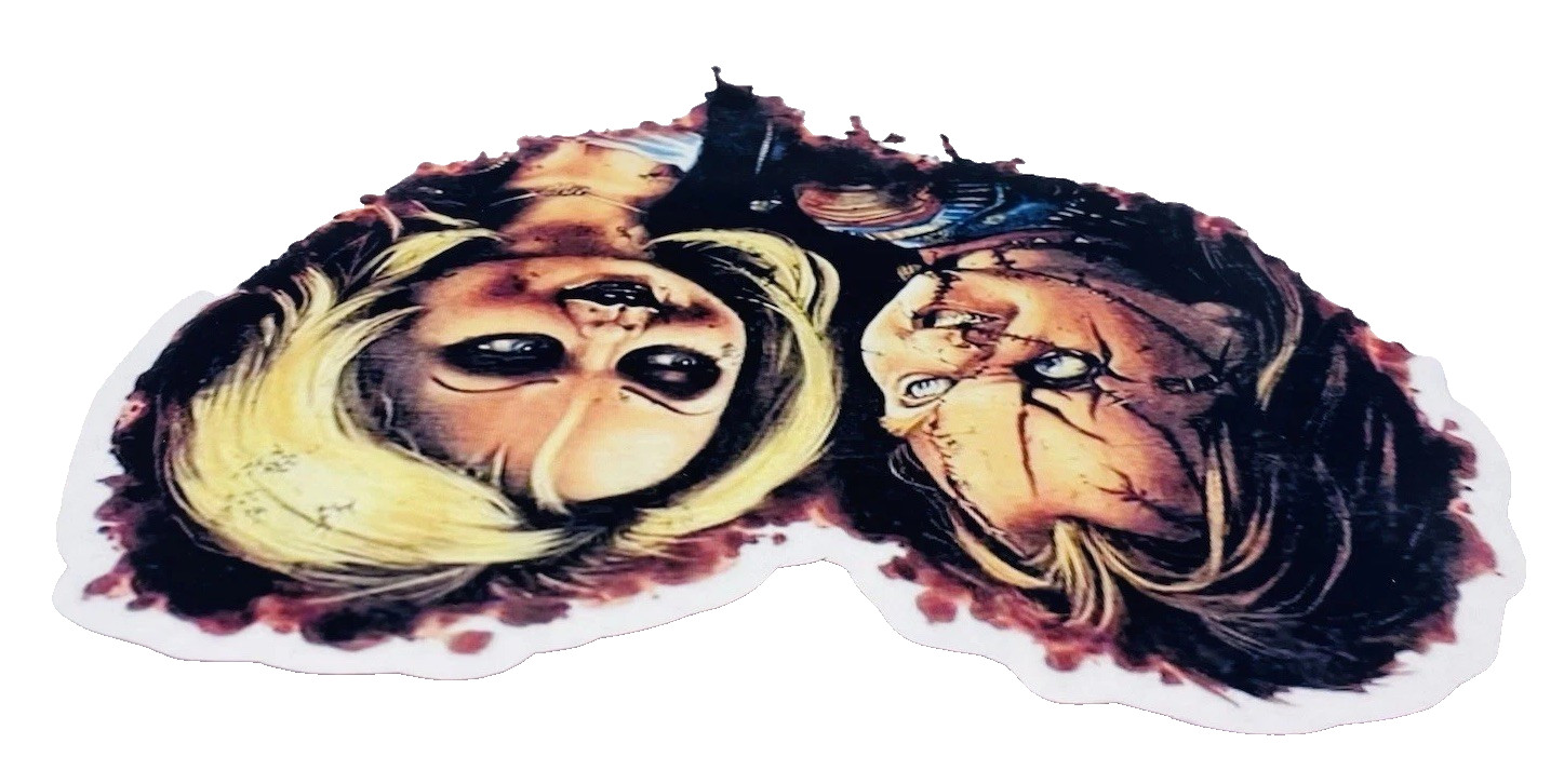 Bride Of Chucky Tiffany Inspired Waterproof Car Decal Vinyl Sticker Horror