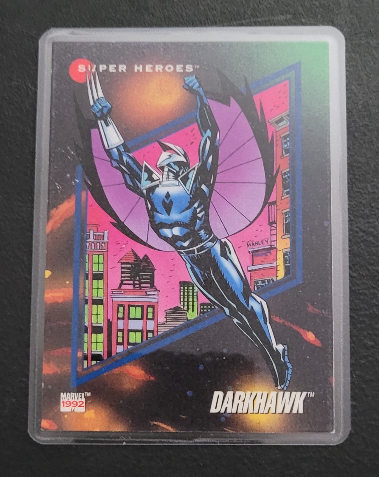 1990's Impel Marvel Universe Super Heroes Fridge/Locker/Cabinet Laminated Magnet