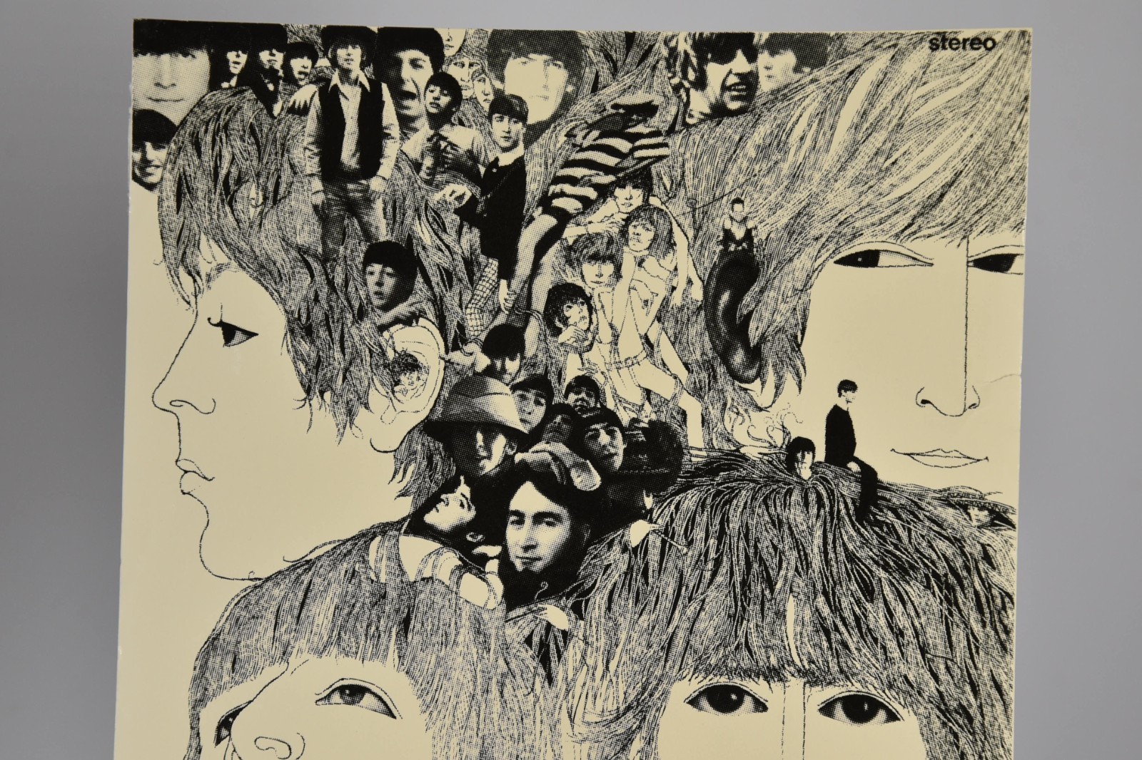 Vintage The Beatles Revolver Album Cover Art 6" Art Print 45 Record Paper ONLY