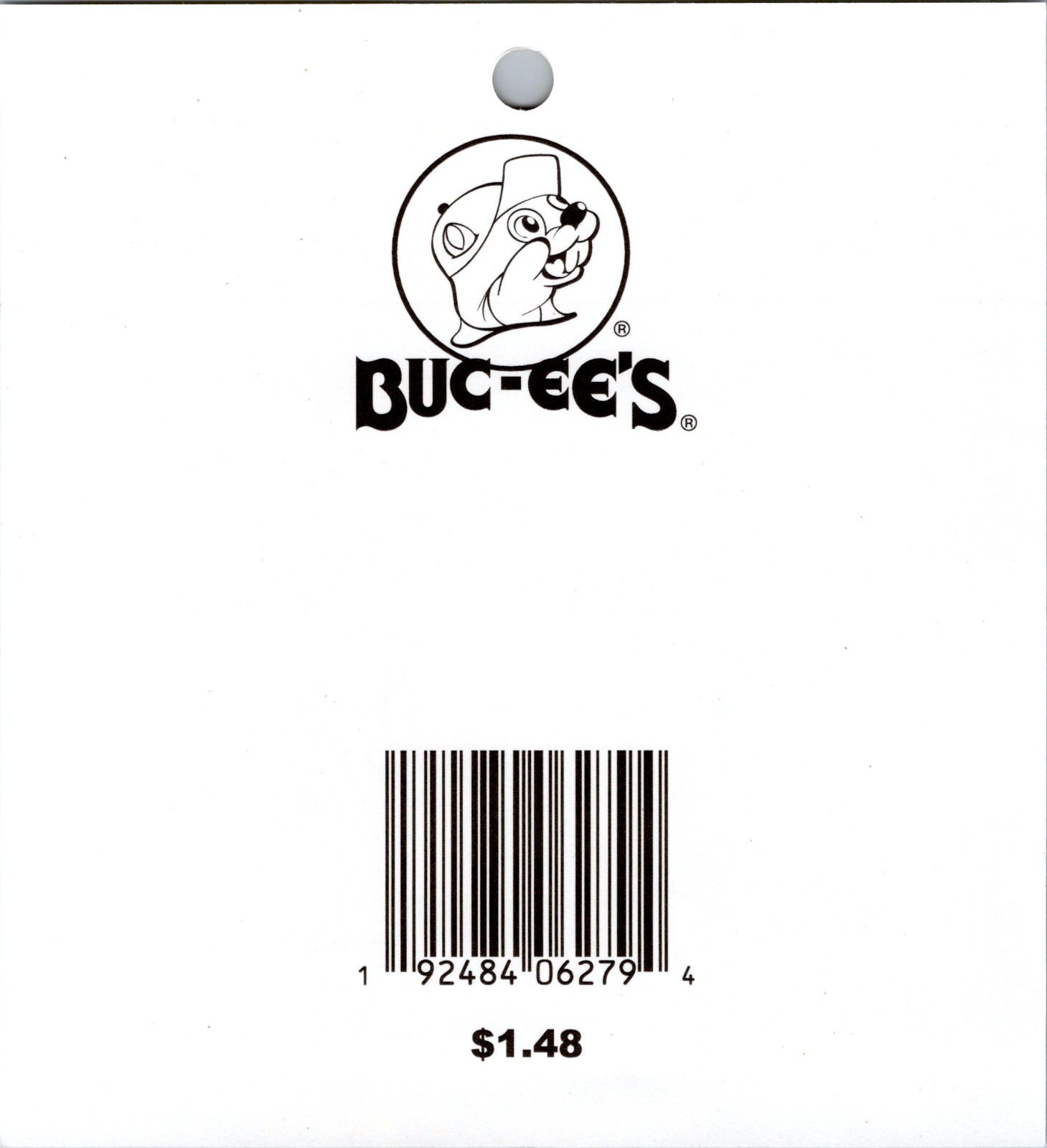 Buc-ee's Kentucky The Bluegrass State – Beaver Logo, Blue Stripes- 4×4 sticker