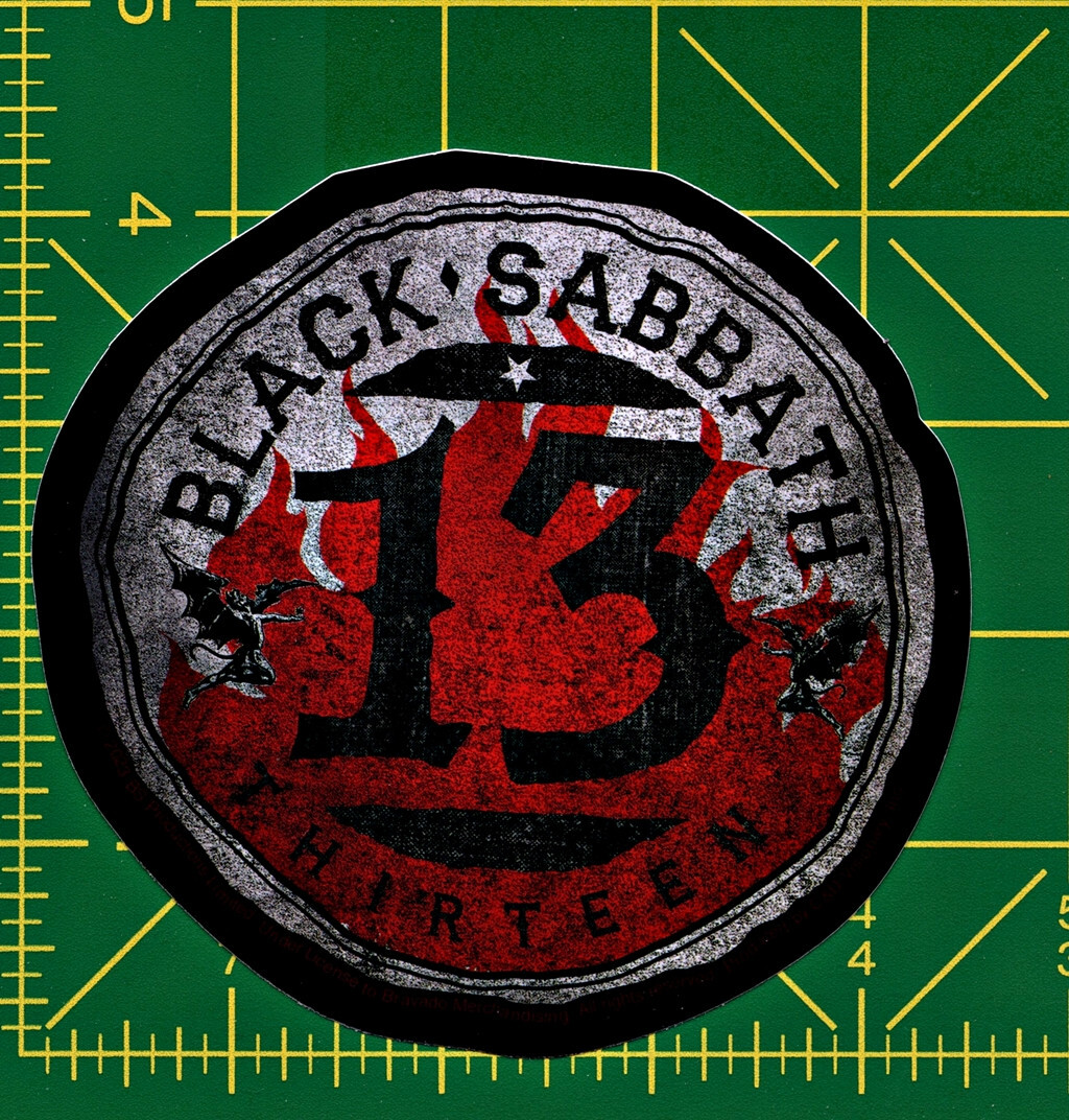 Black Sabbath Thirteen Sticker Decal Heavy Metal Rock n Roll Ozzy Osbourne*