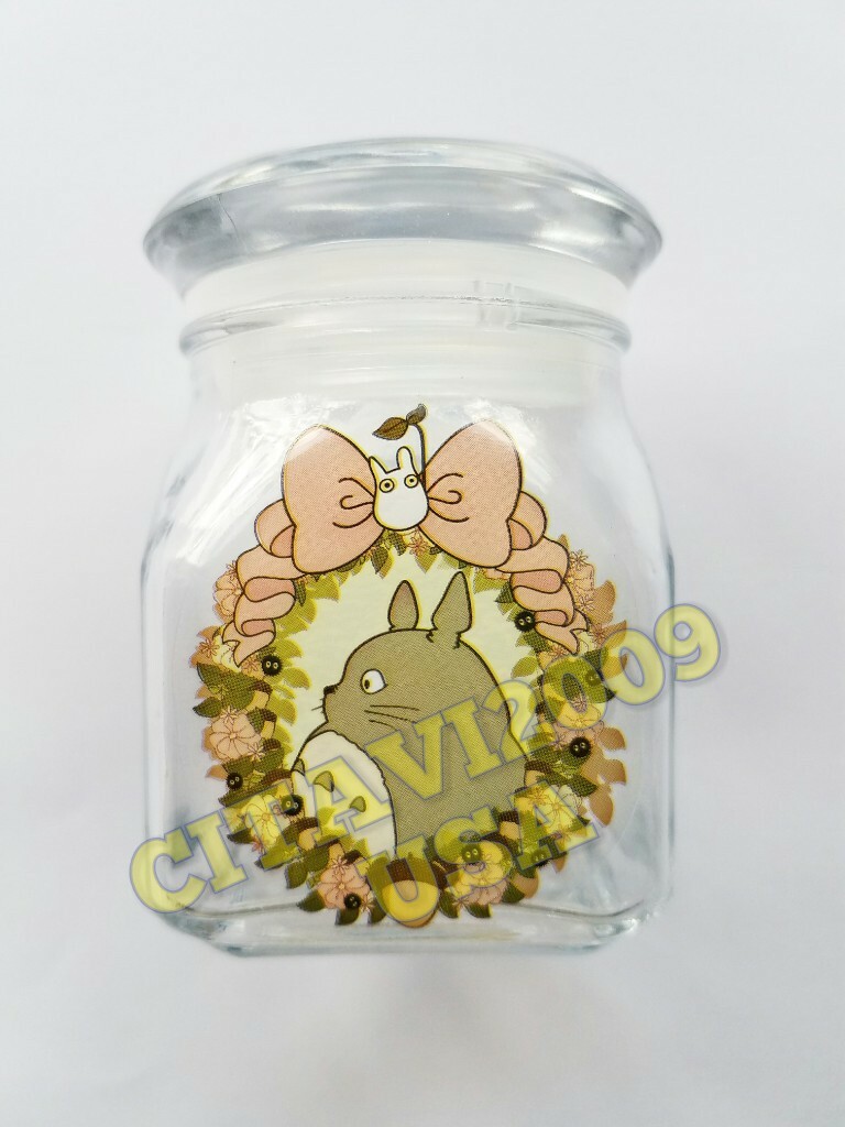 TOTORO STICKER SET OF 10 TRANSLUCENT WATERPROOF DECOR DECAL ANIME CARTOON.