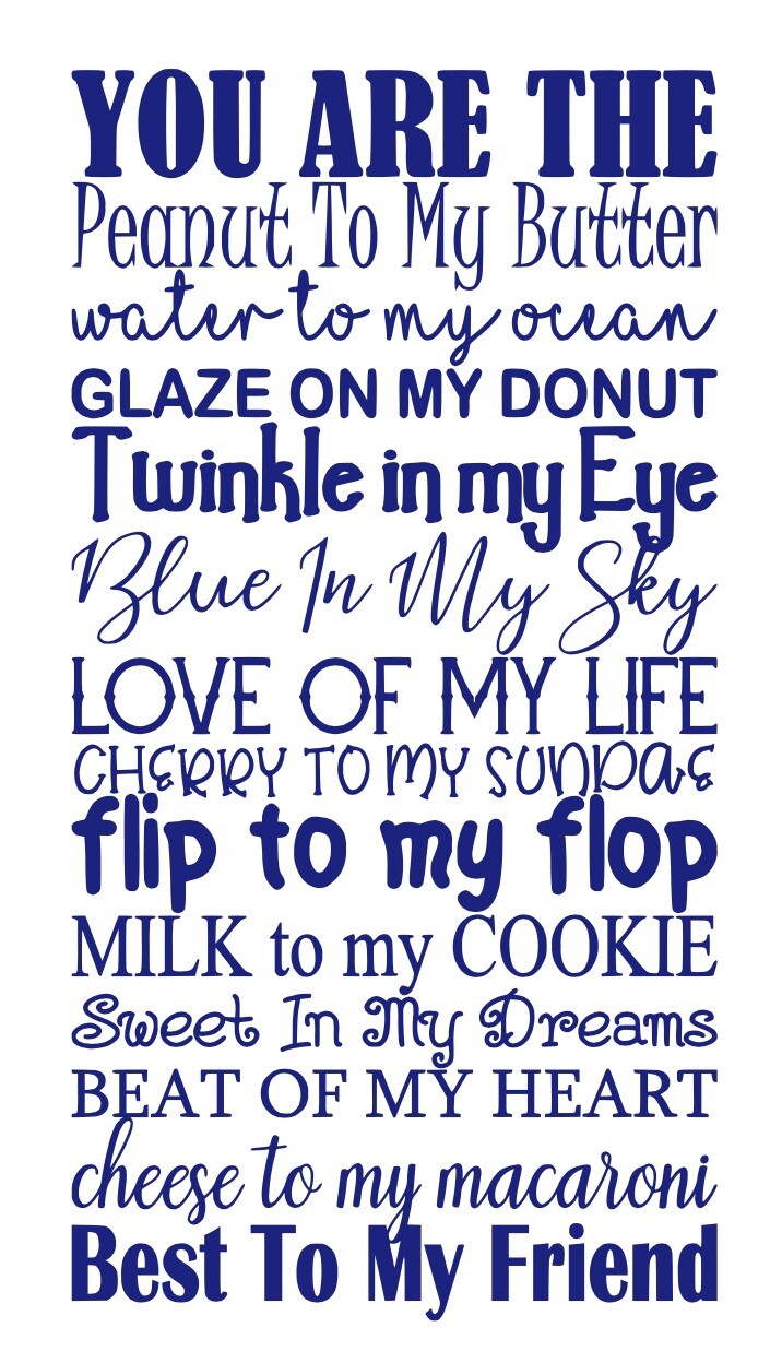 Die Cut Vinyl Wall Decal Quote House Lover Faith Best Friend 11.5 X 22” Decor