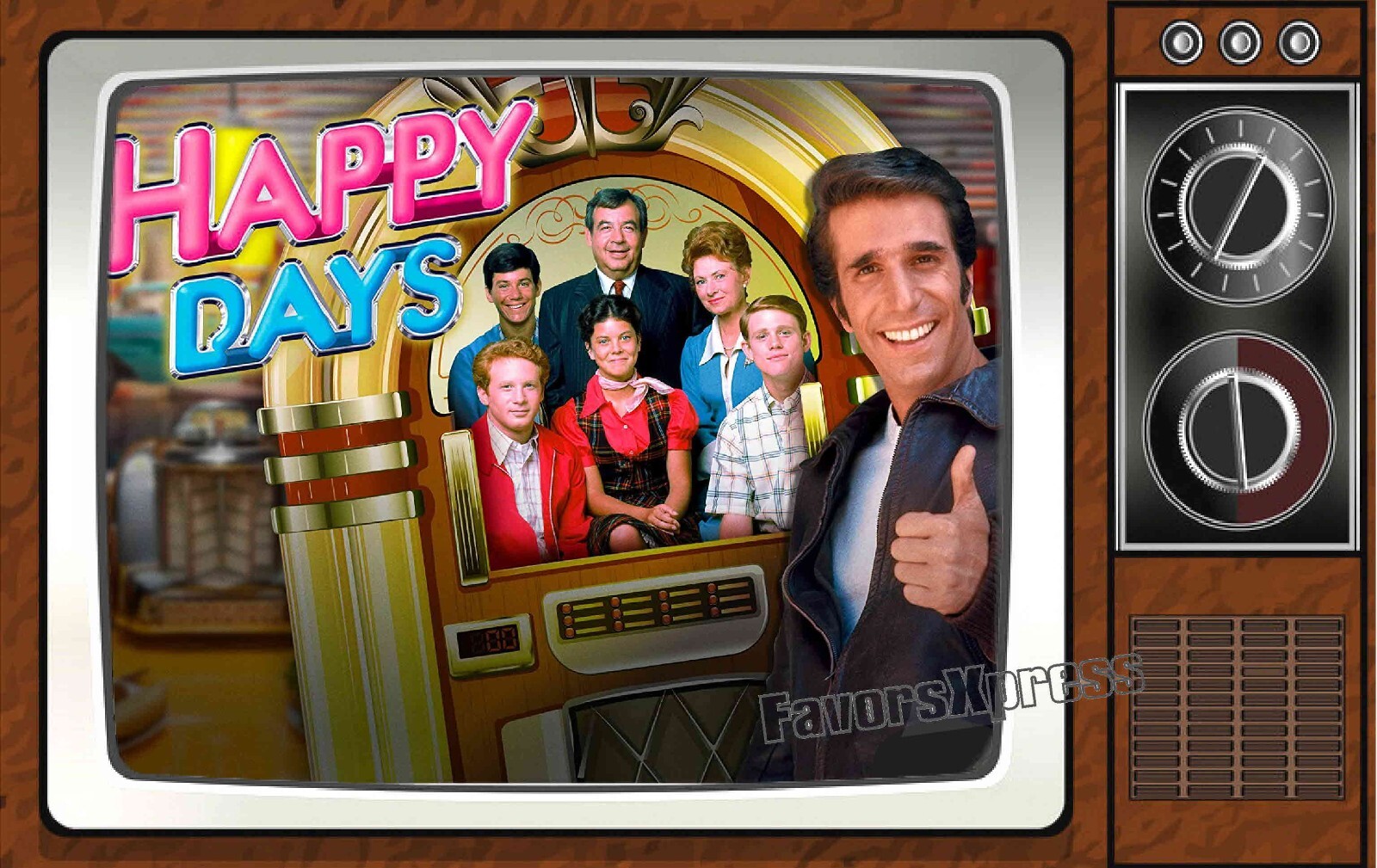 Happy Days Classic TV Show PHOTO MAGNET 4 X 2.5 INCHES