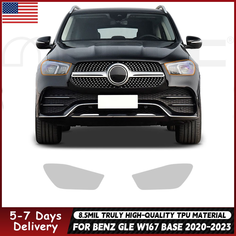 For Mercedes-Benz GLE Base W167 2020-2023 Precut Paint Protection Film Clear PPF