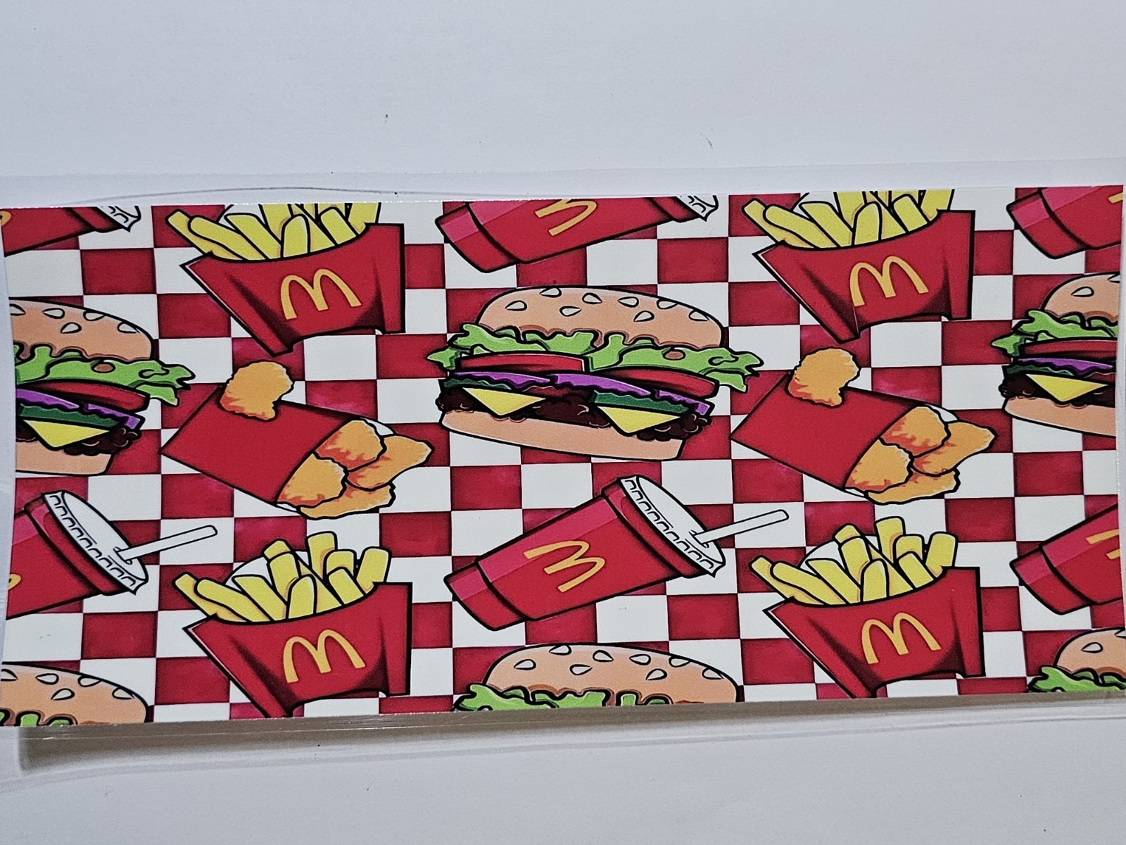 McDonalds UV DTF Transfer Sticker Wrap Tumbler UVDTF BUY 10+ GET COMBINED SHIP