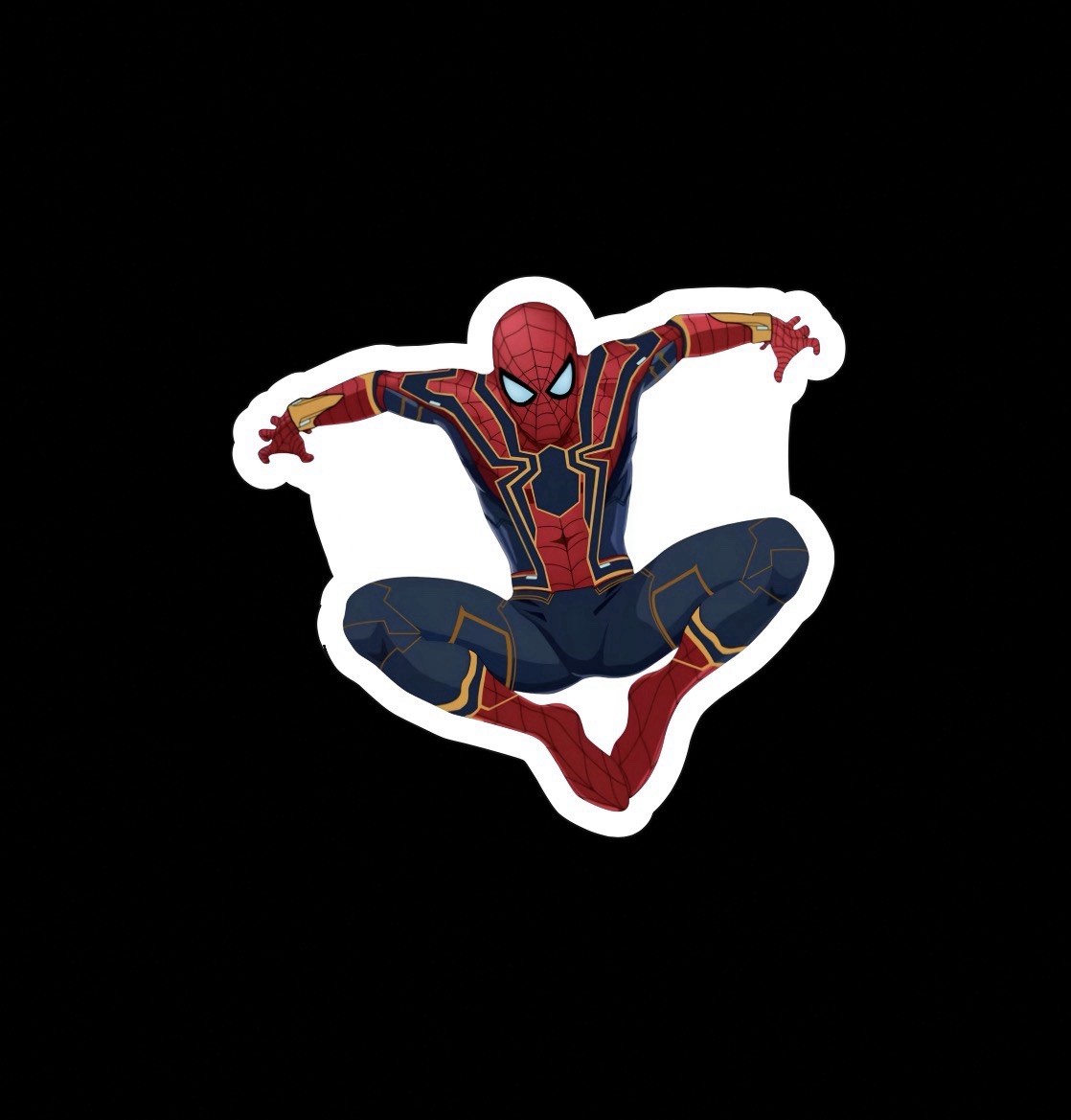 Spiderman, Spidey, Marvel, Superhero, Cool, Fun Glossy Vinyl sticker, Decal