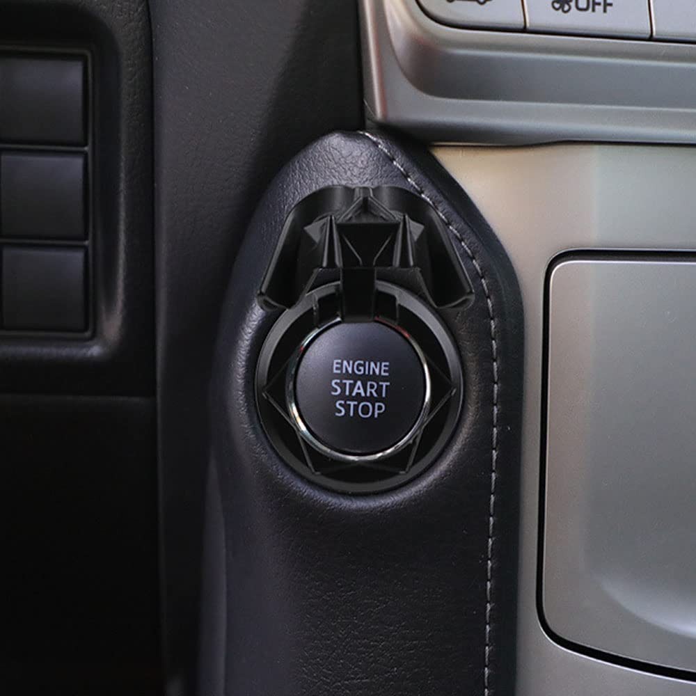 Darth Vader Push to Start Button Cover – Universal Ignition Cover, Anti-Scratch.