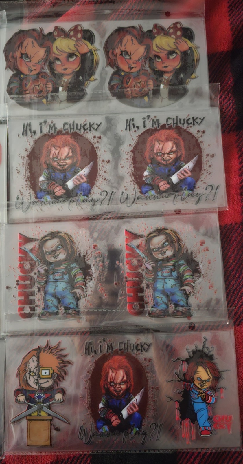 Chucky Uv DTF Wraps for 16oz