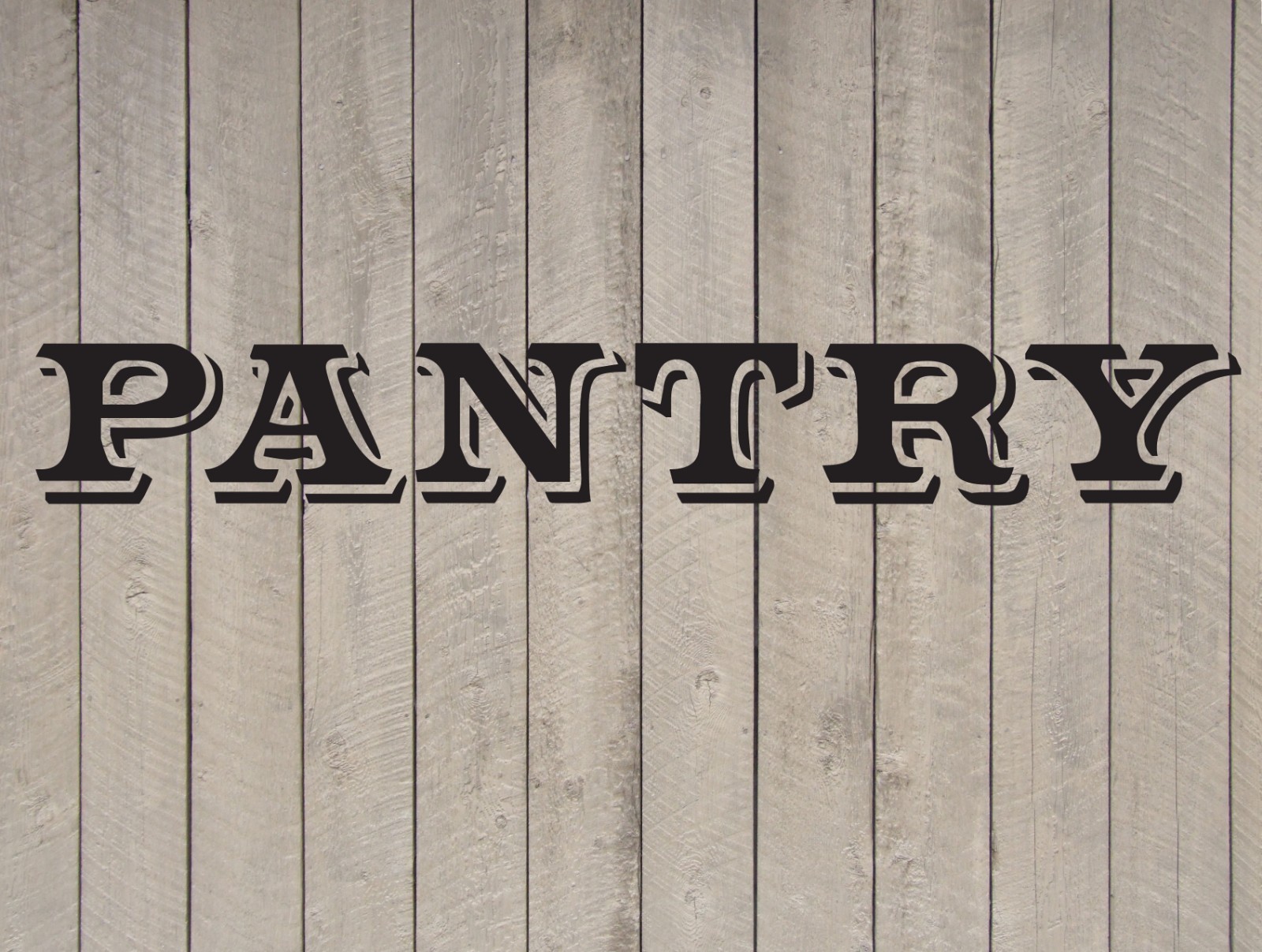 Pantry Kitchen Vinyl Wall Quote Sticker Decal (c)