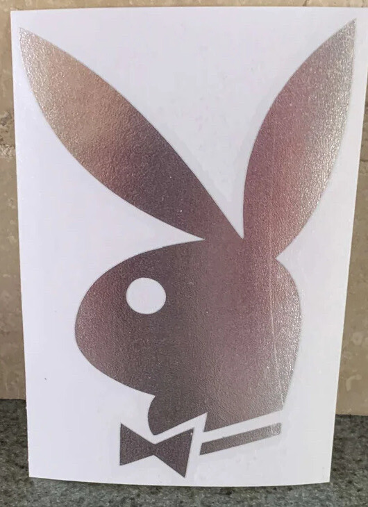 2x Playboy Bunny Die Cut Car Decal Sticker 2” – FREE SHIPPING