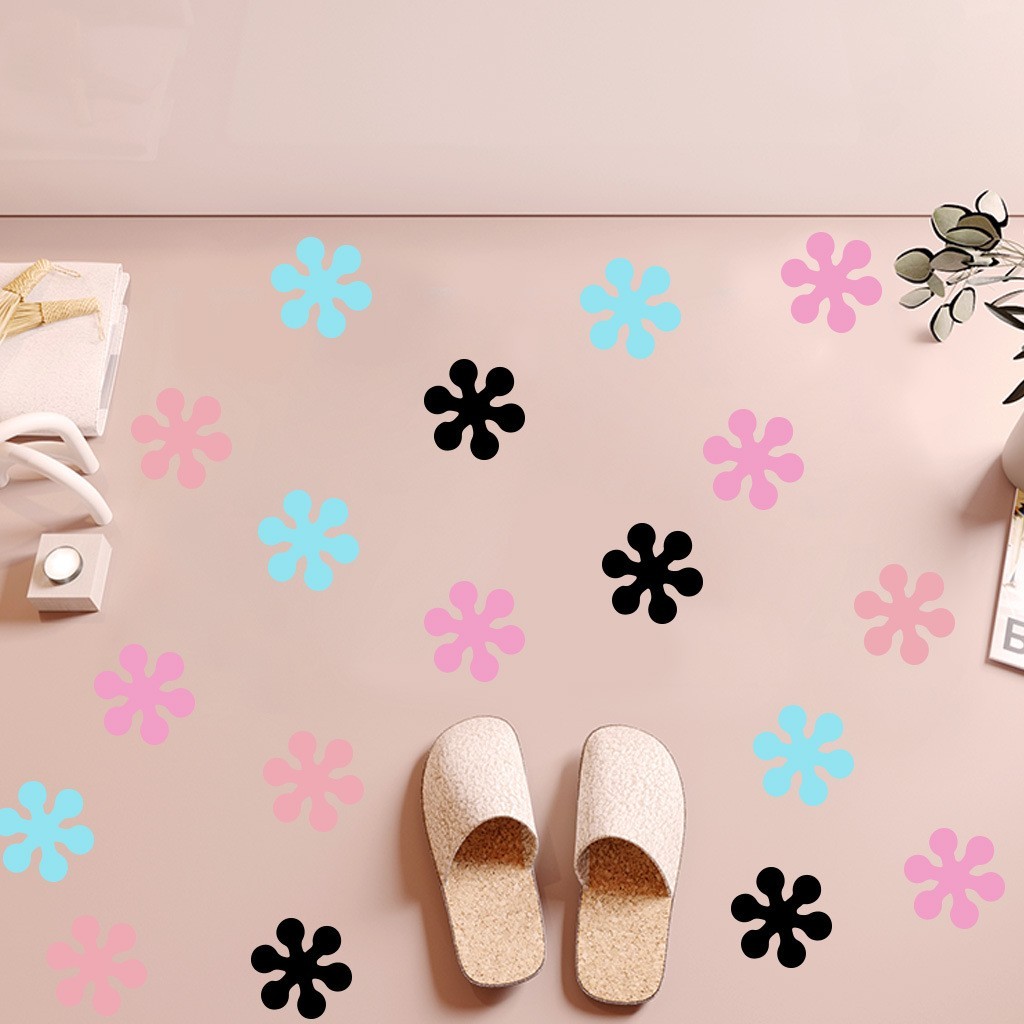 Accent Wall Decor Floral Wall Decals Removable Wall Stickers Self-adhesive Vinyl