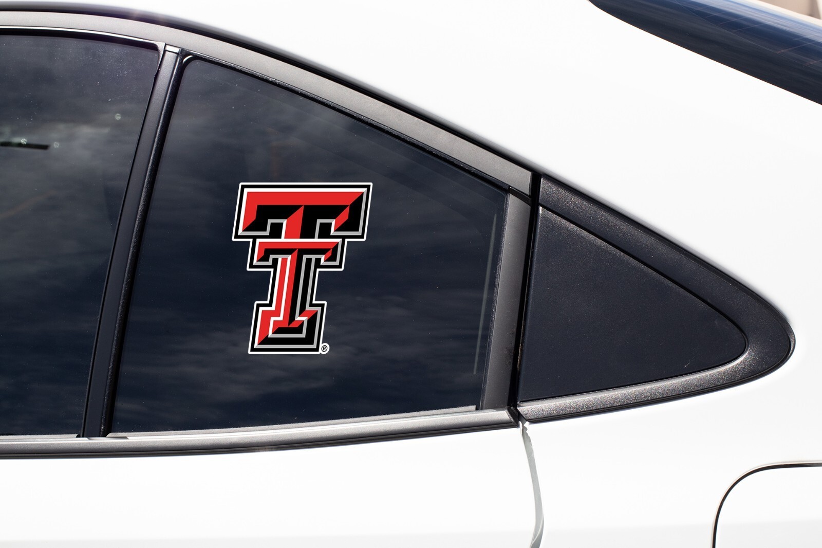 Texas Tech Red Raiders TTU Car Decal Vinyl Decal Monogram Sticker Bumper