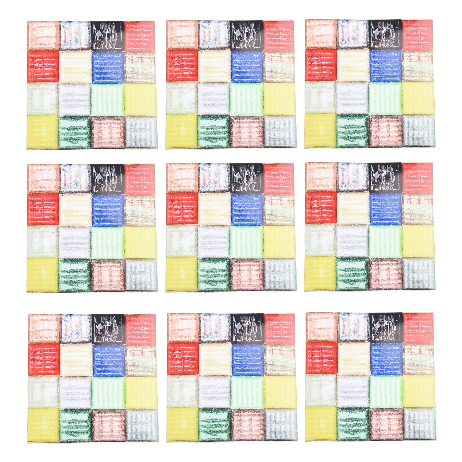 Flexible And Humidity Wall Stickers Oilproof For Kitchen Mosaic Wall Tiles 10pcs