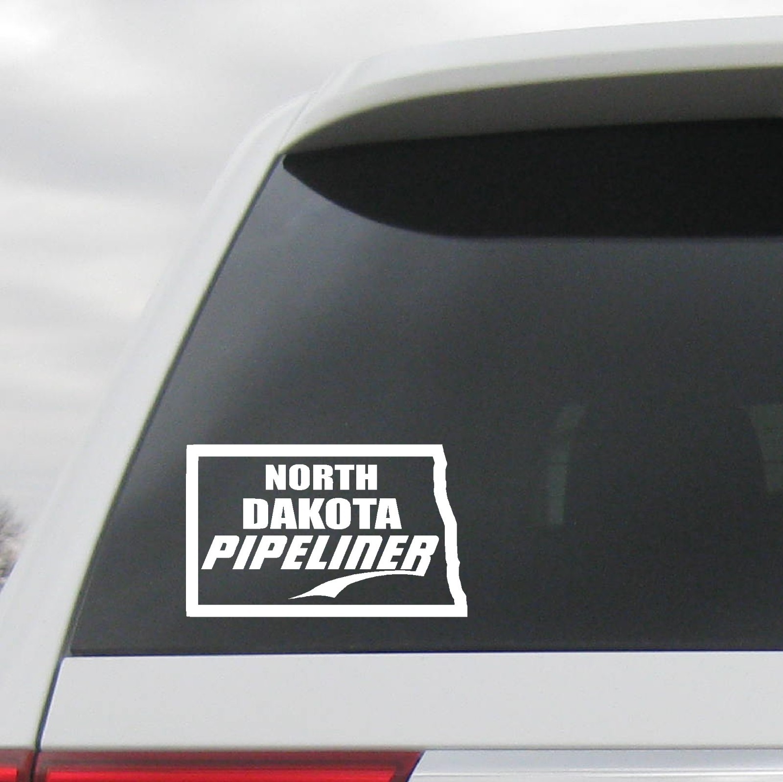 NORTH DAKOTA PIPELINER ND PIPE LINER DECAL VINYL STICKER WINDOW OIL GAS RIG