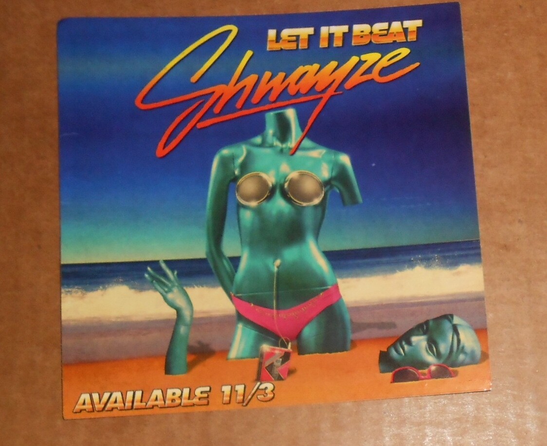 Shwayze Let it Beat Sticker Promo 5×5 RAP